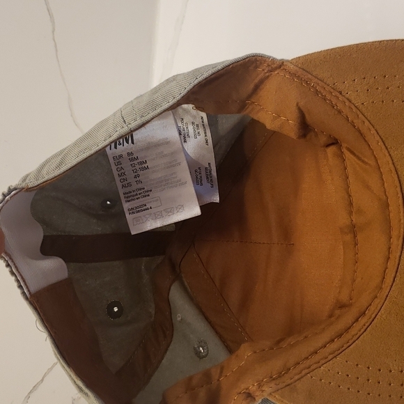 H&M NYC Baseball Cap Kids 12 - 18 Months Grey Brown - Picture 6 of 6
